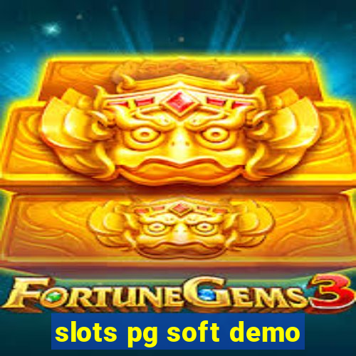 slots pg soft demo